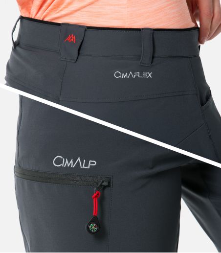 Leichte Wanderhose mit Stretch - Kurzgröße
