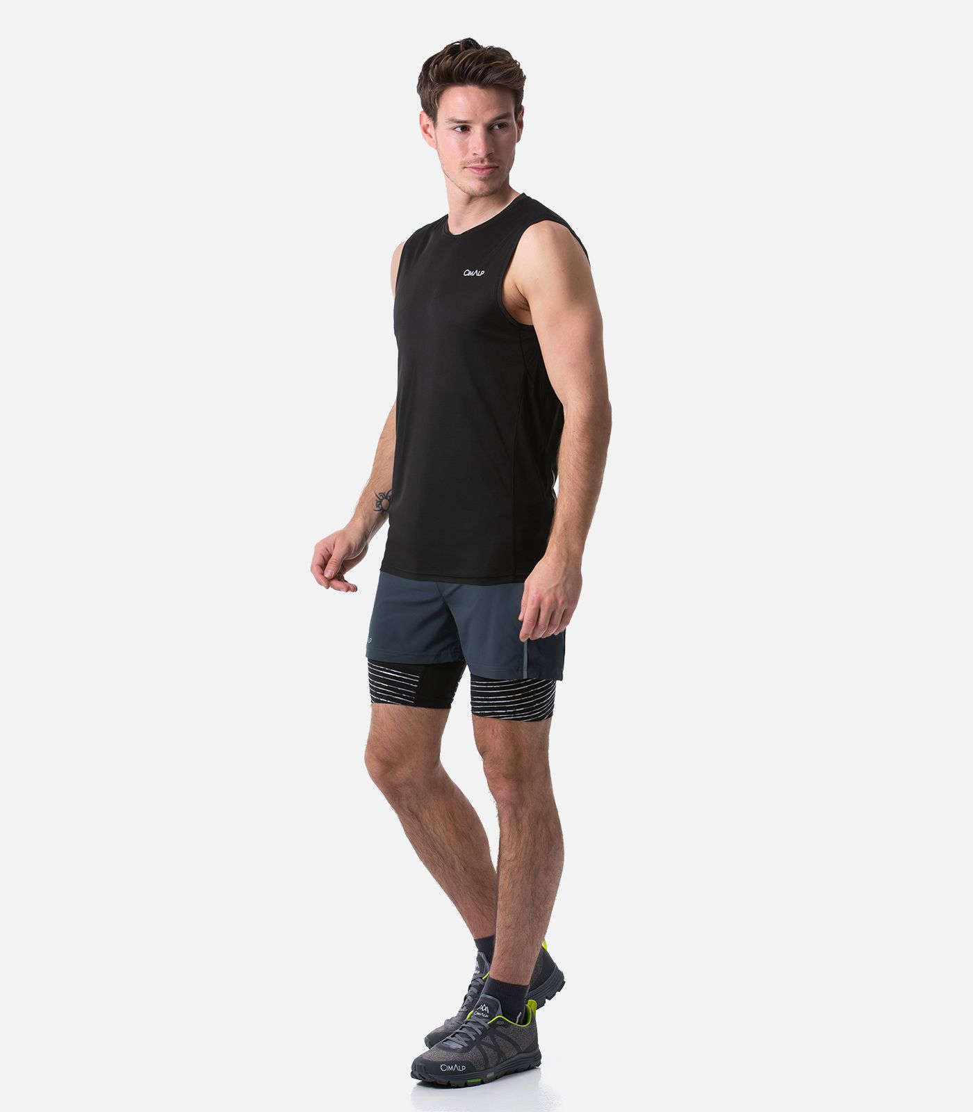 Short de trail running 2 en 1 3D-FLEX