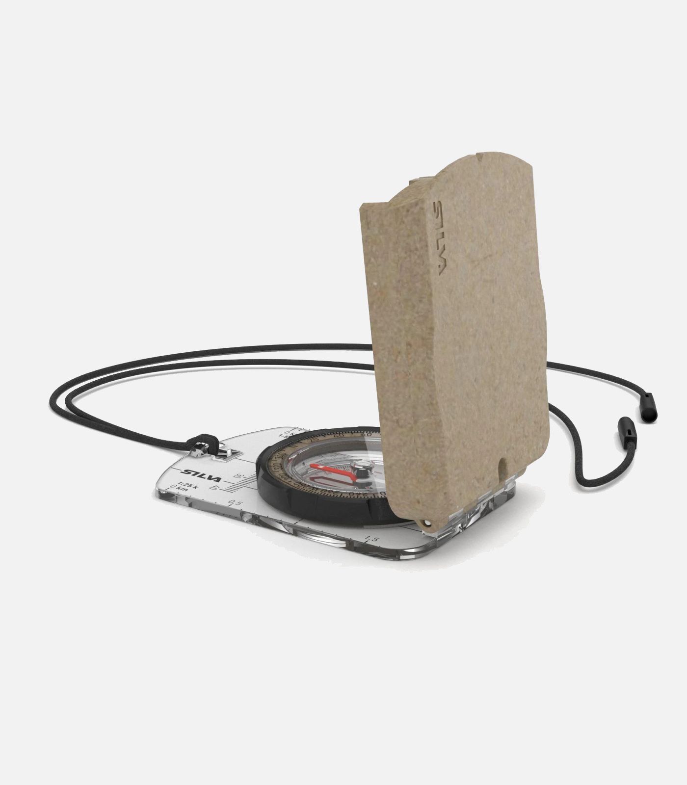 Boussole de randonnée avec miroir de visée Boussole de randonnée avec miroir de visée