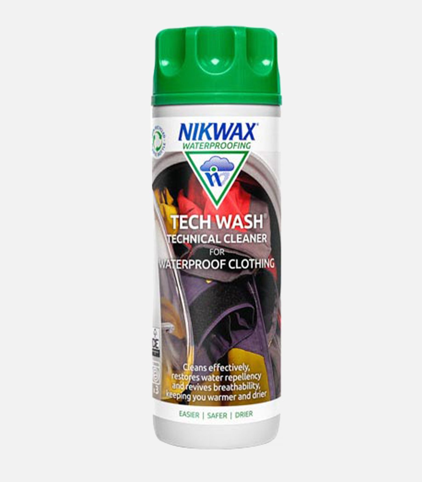 Lessive liquide Nikwax spéciale vêtements imperméables et respirants - 300ml Lessive liquide Nikwax spéciale vêtements imperméables et respirants - 300ml