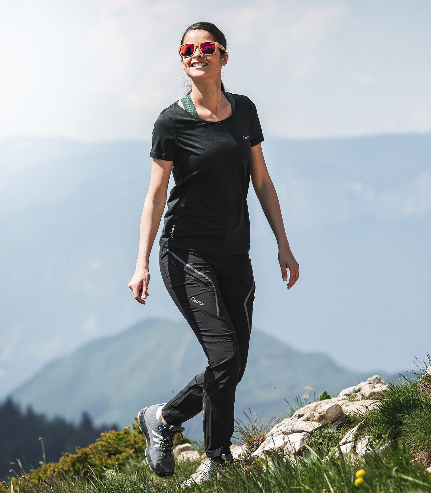 Leichte elastische Outdoorhose