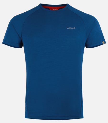 T-shirt en laine Mérinos manches courtes