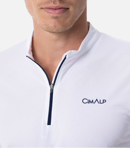 T-shirt technique demi-zip T-shirt technique demi-zip