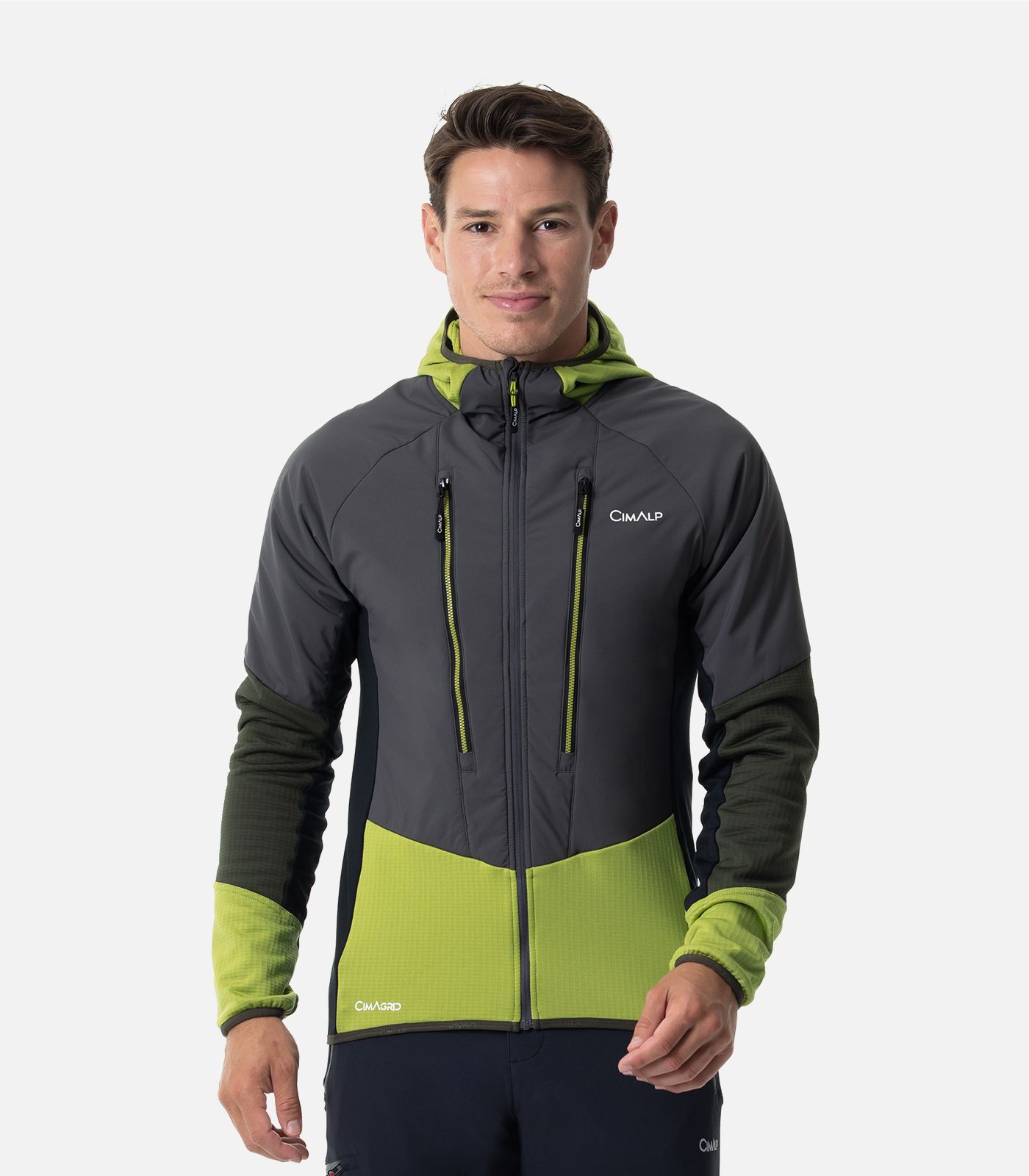 Fleecejacke aus CIMAGRID und PRIMALOFT