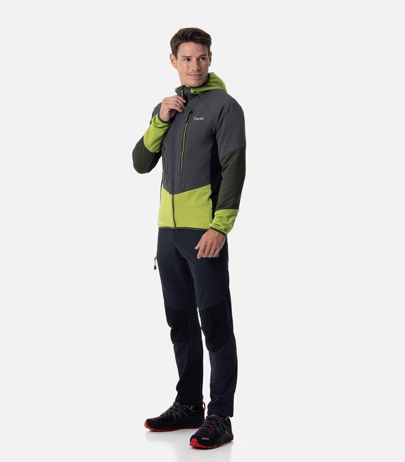 Fleecejacke aus CIMAGRID und PRIMALOFT