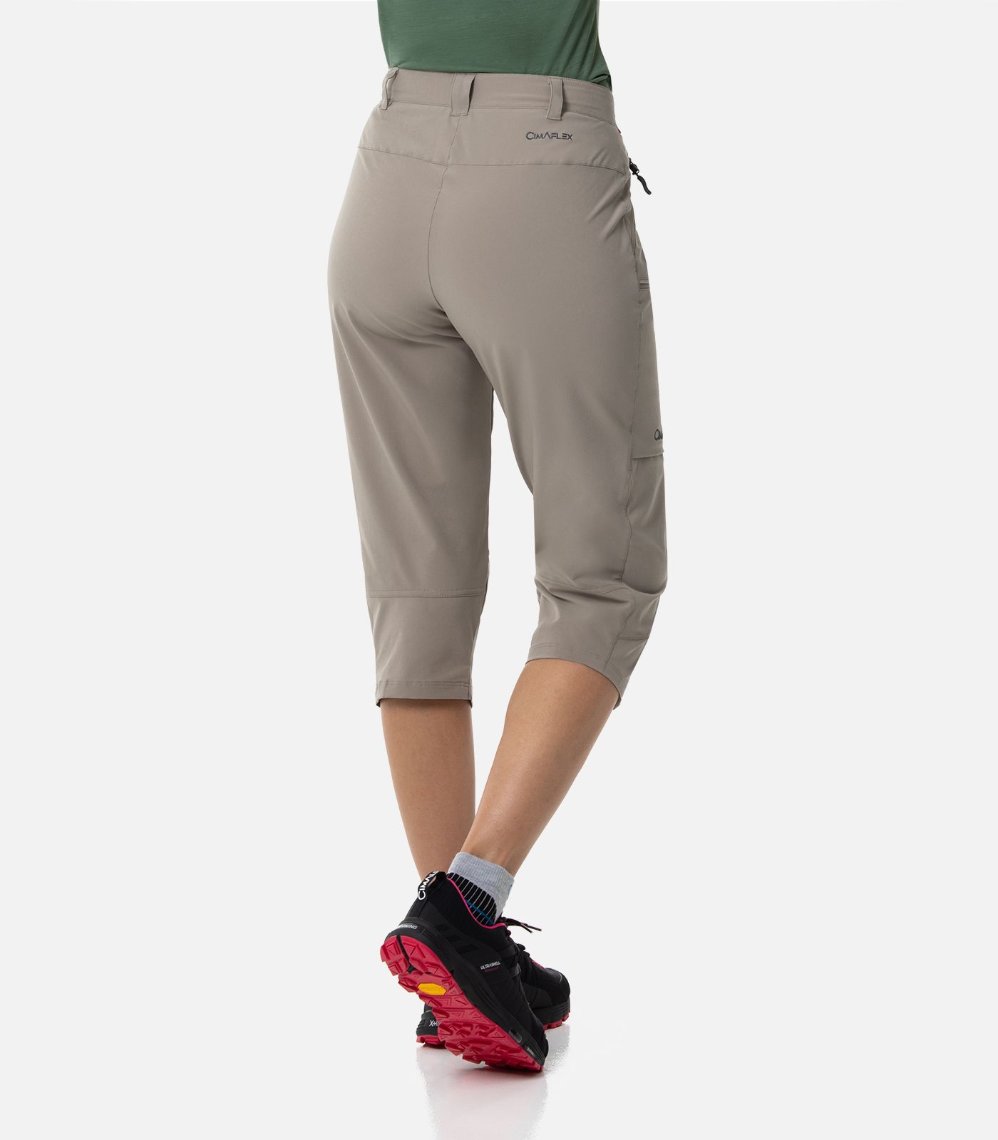 3/4-Funktionshose mit Stretch für Wandern und Reisen