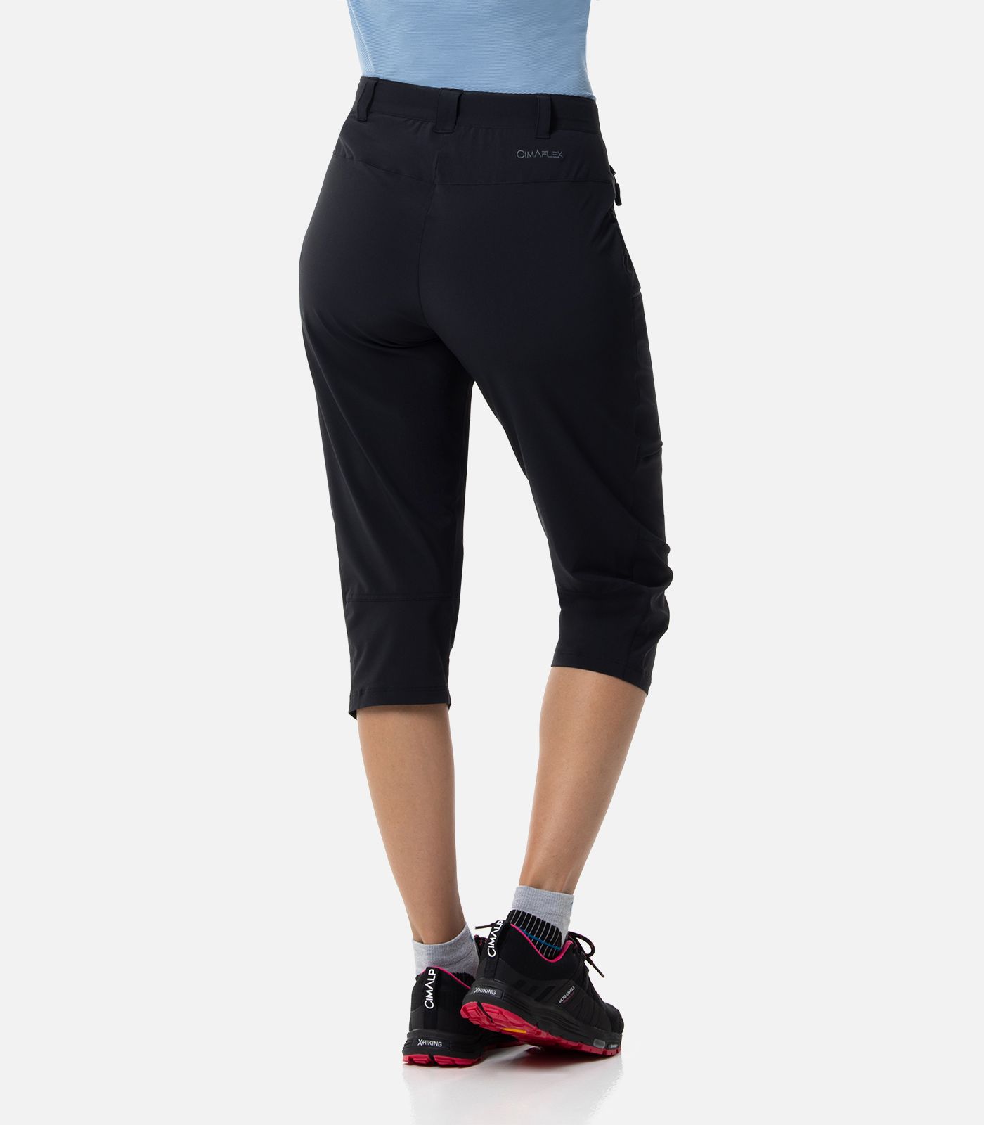 3/4-Funktionshose mit Stretch für Wandern und Reisen