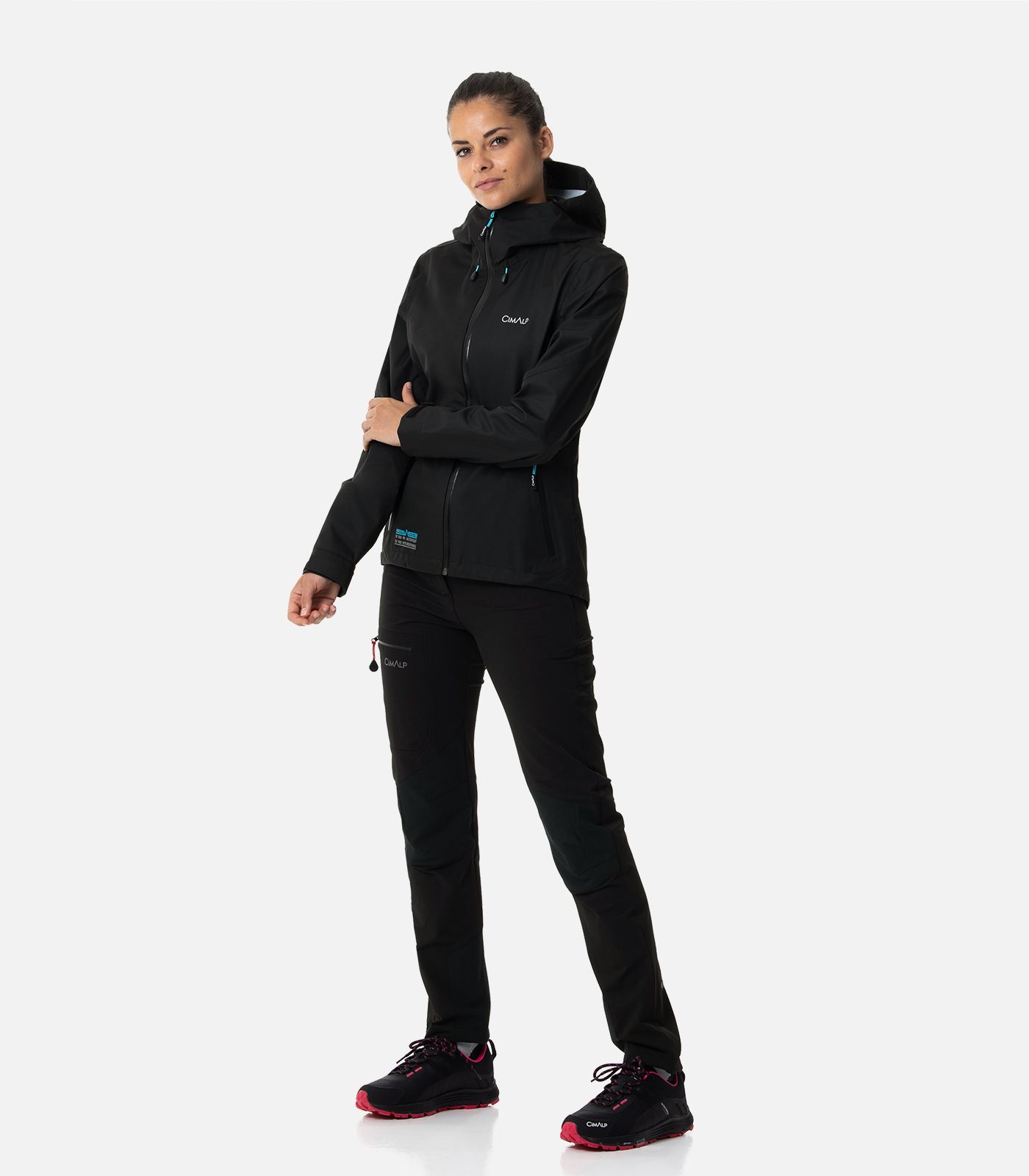 Veste de randonnée avec membrane imperméable