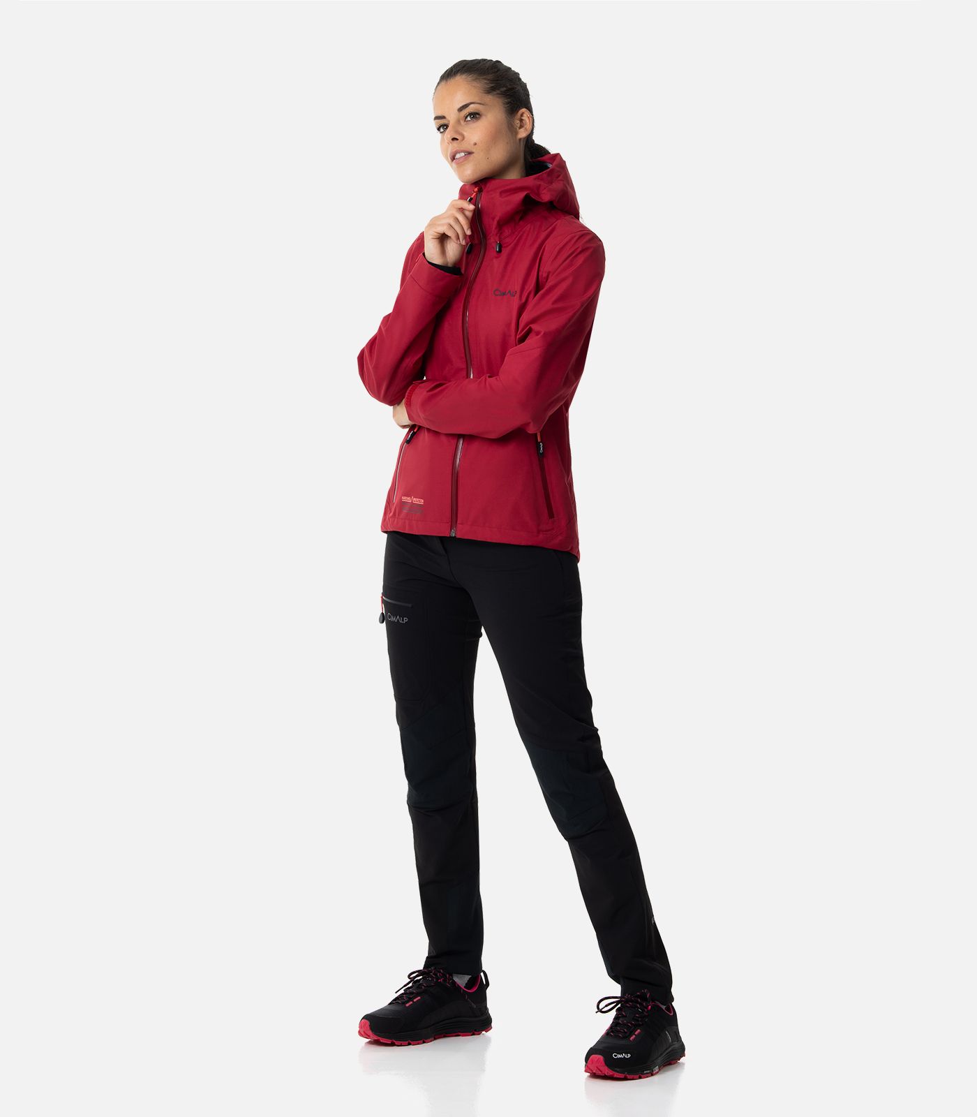 Veste de randonnée avec membrane imperméable