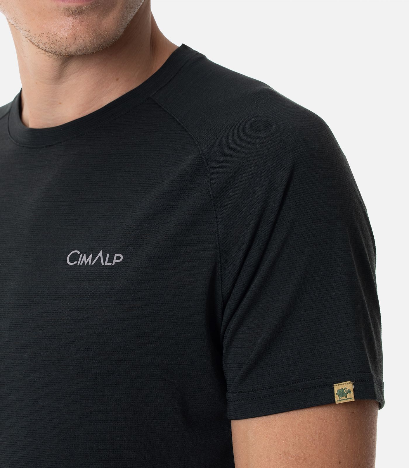 T-shirt en laine Mérinos manches courtes