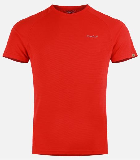 T-shirt en laine Mérinos manches courtes