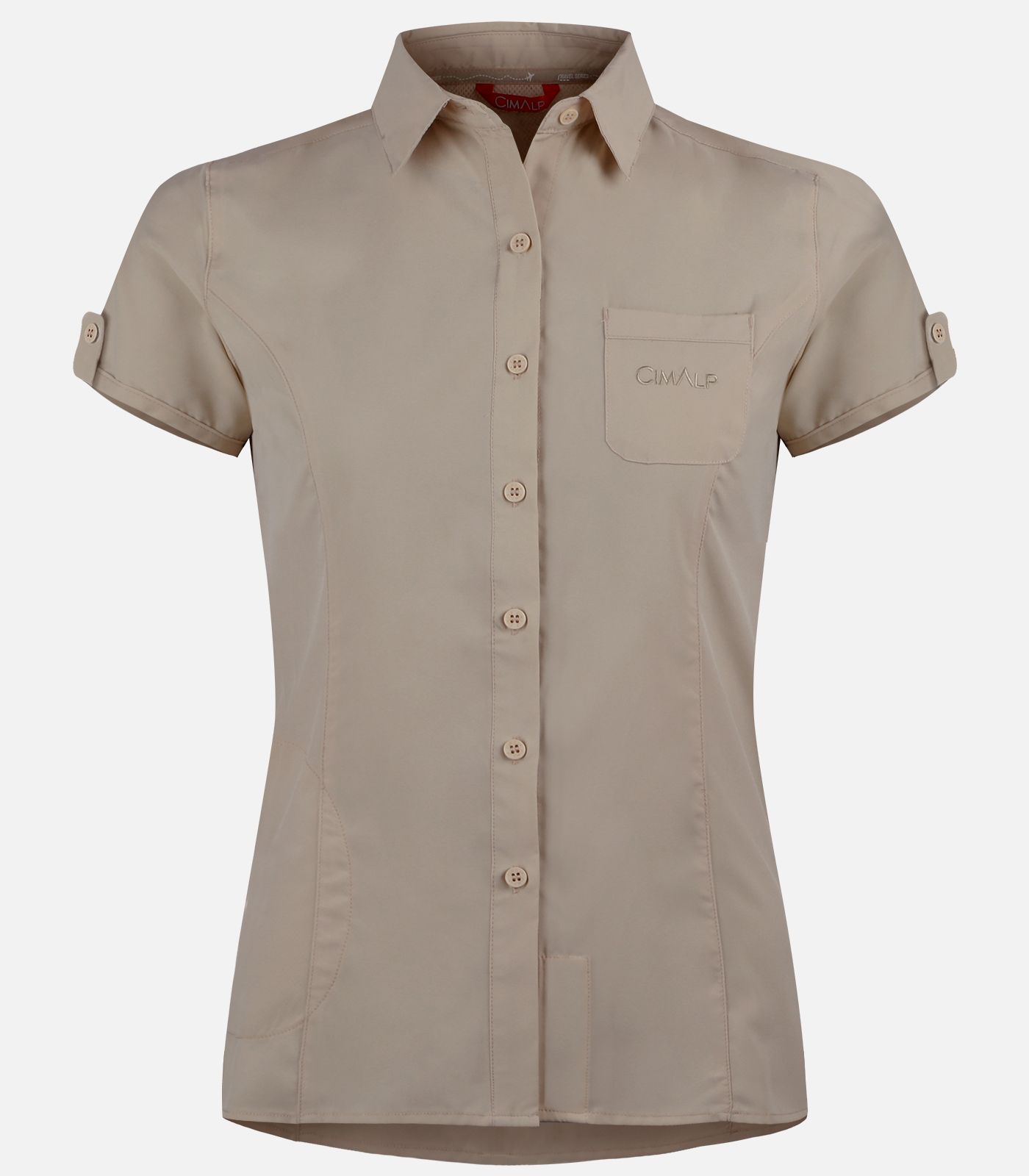 Chemise manches courtes en tissus anti-moustiques