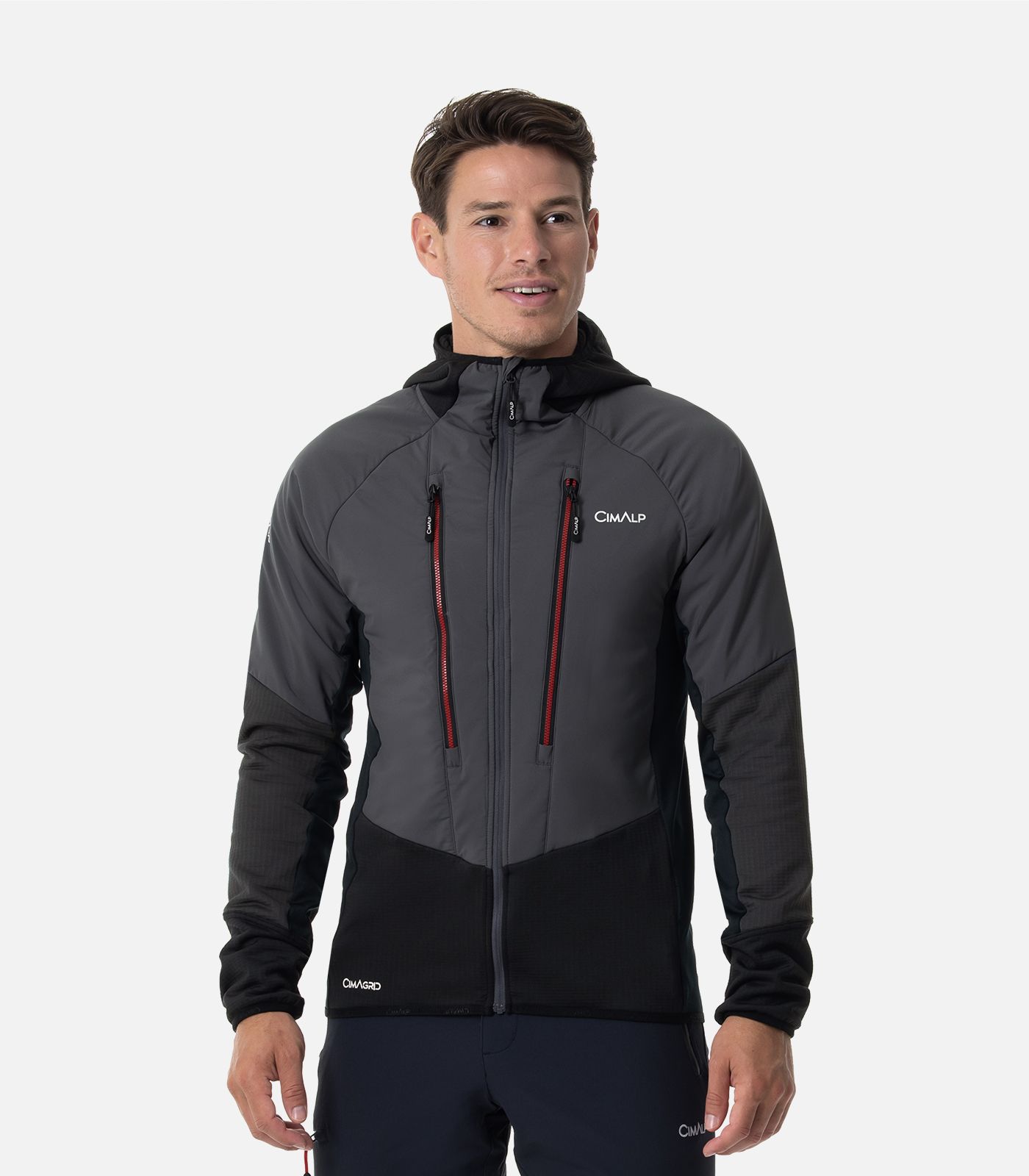Fleecejacke aus CIMAGRID und PRIMALOFT