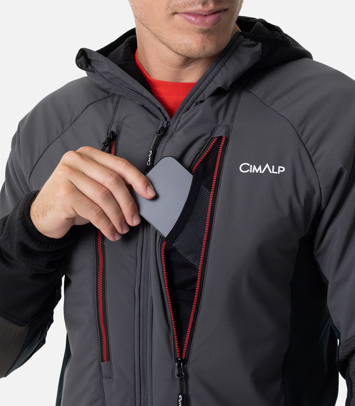 Fleecejacke aus CIMAGRID und PRIMALOFT