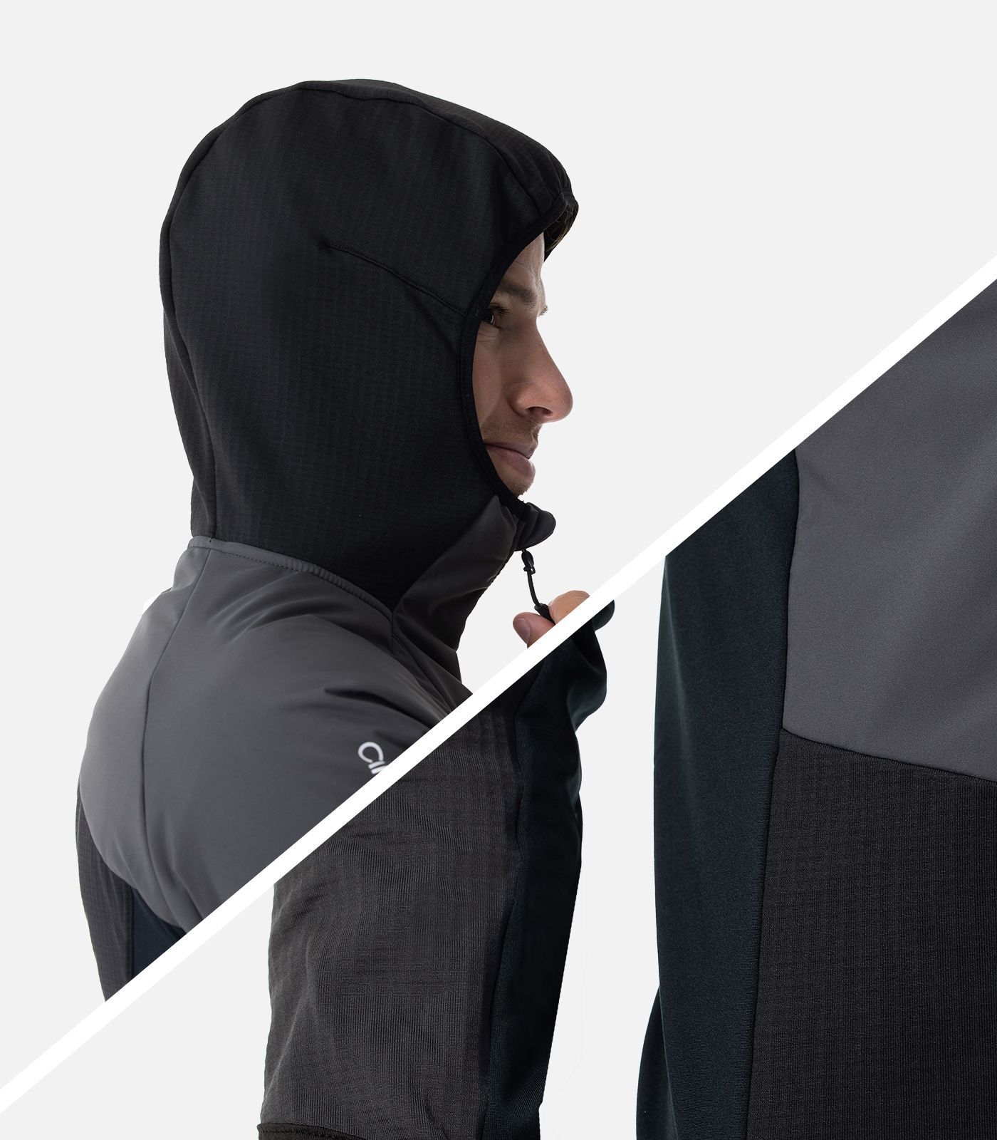 Fleecejacke aus CIMAGRID und PRIMALOFT