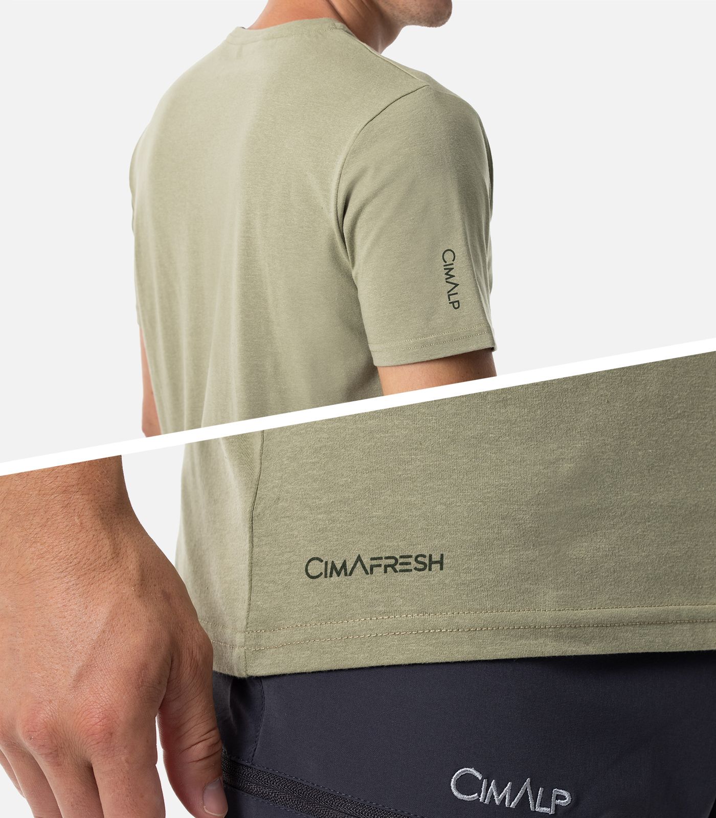 Tee-shirt léger coton/polyester Tee-shirt léger coton/polyester