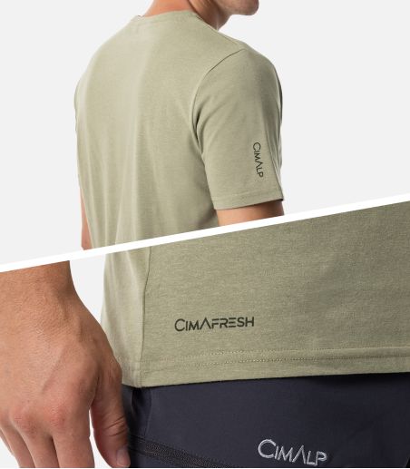 Tee-shirt léger coton/polyester