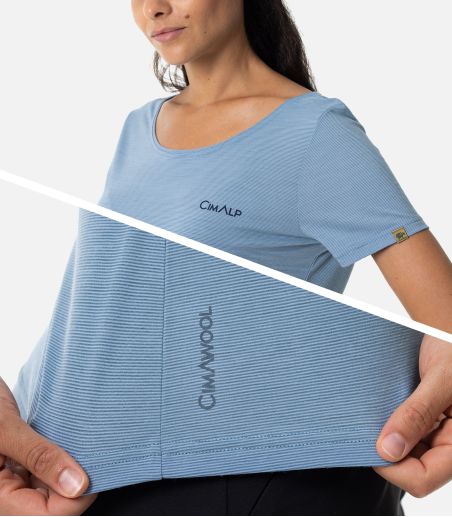 Kurzärmeliges Merino T-Shirt