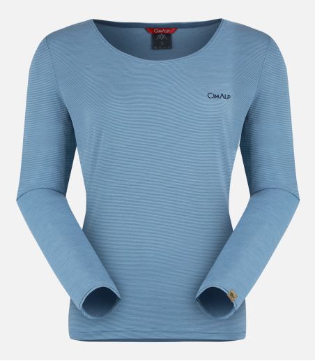 T-shirt en laine mérinos manches longues