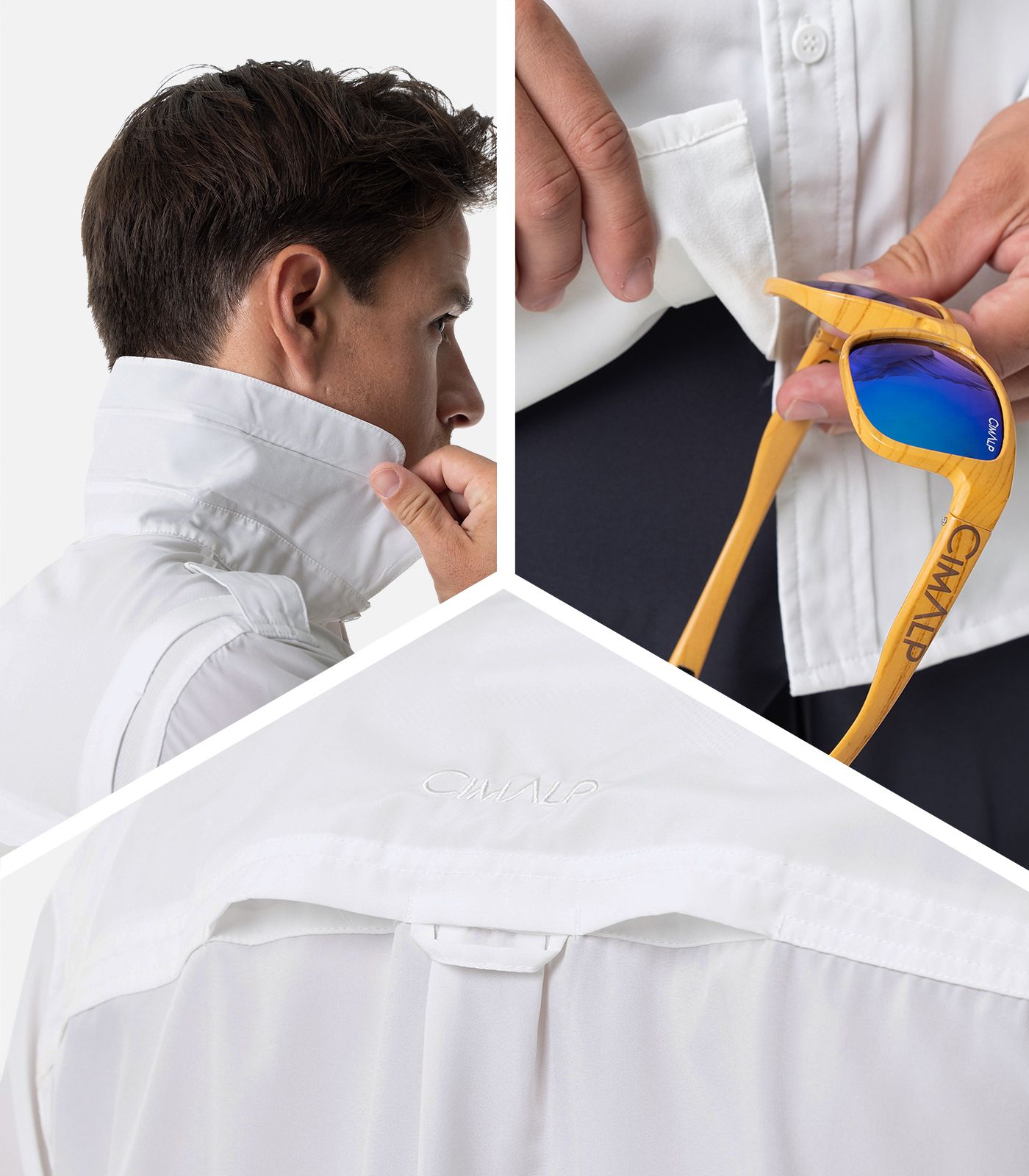 Chemise manches longues en tissus anti-moustiques
