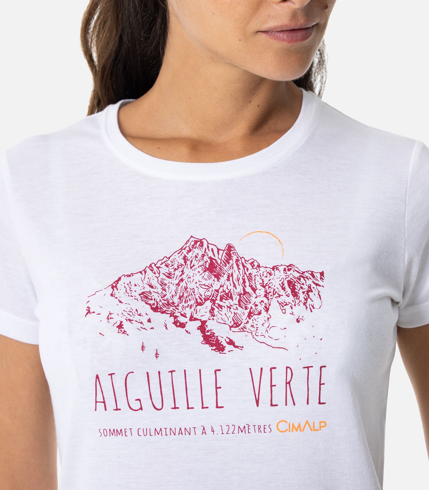 Leichtes T-Shirt aus Baumwolle und Polyester