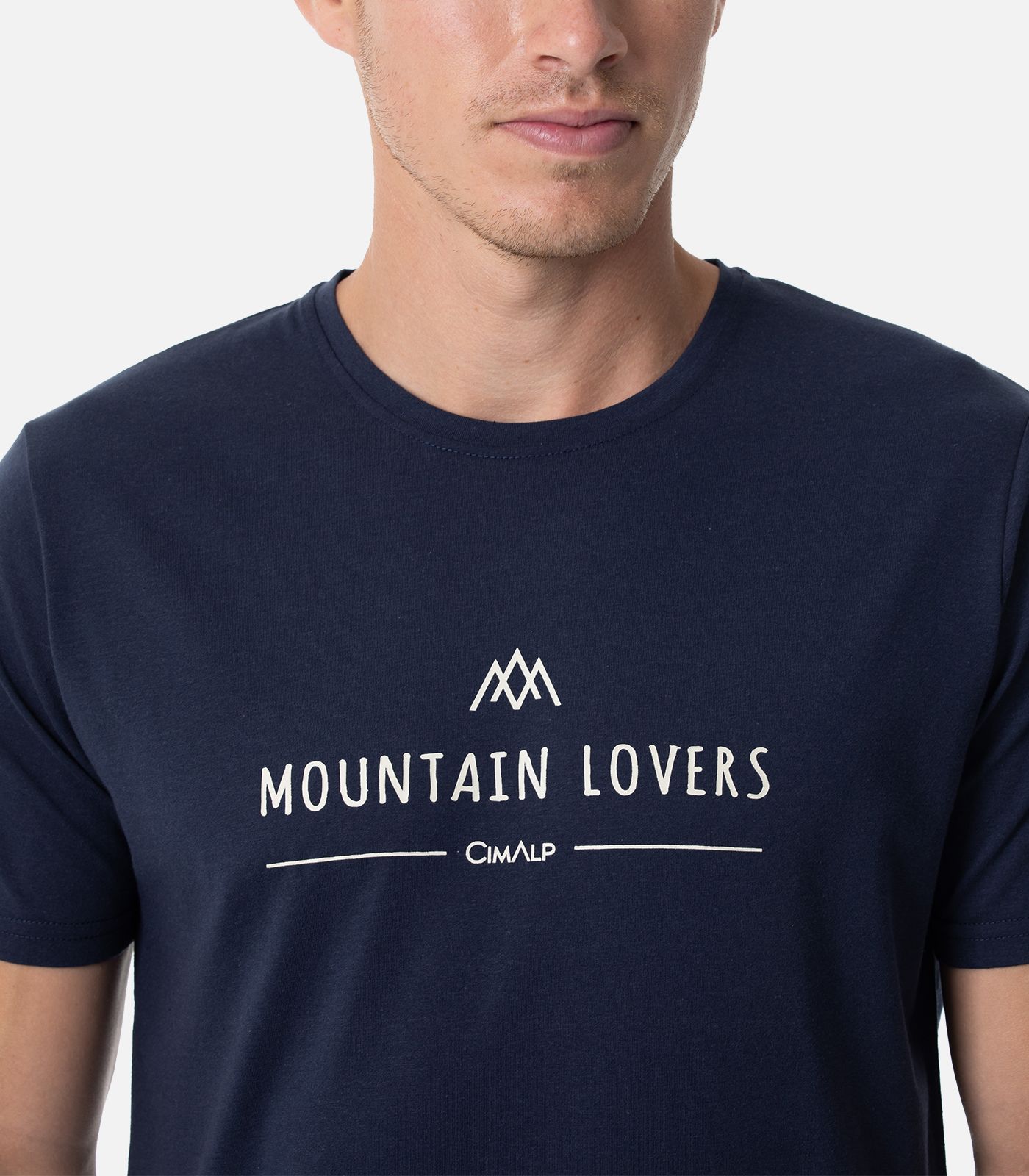 Leichtes T-Shirt aus Baumwolle und Polyester