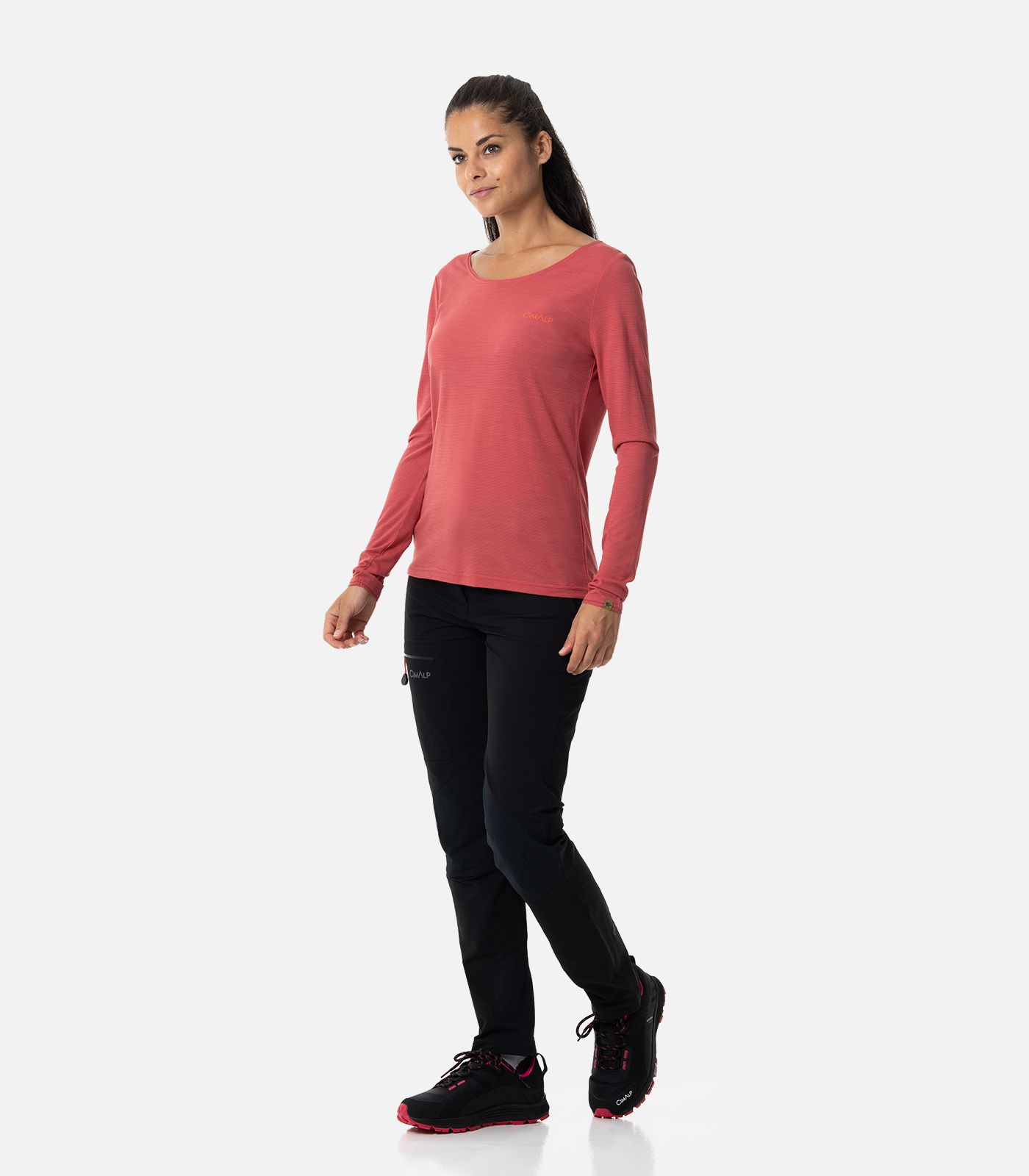 T-shirt en laine mérinos manches longues