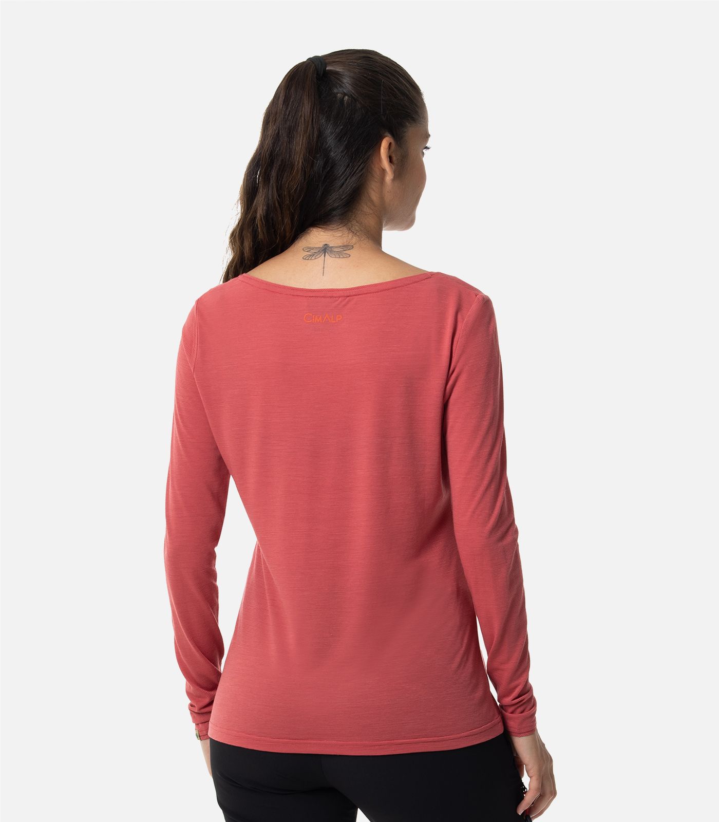 T-shirt en laine mérinos manches longues