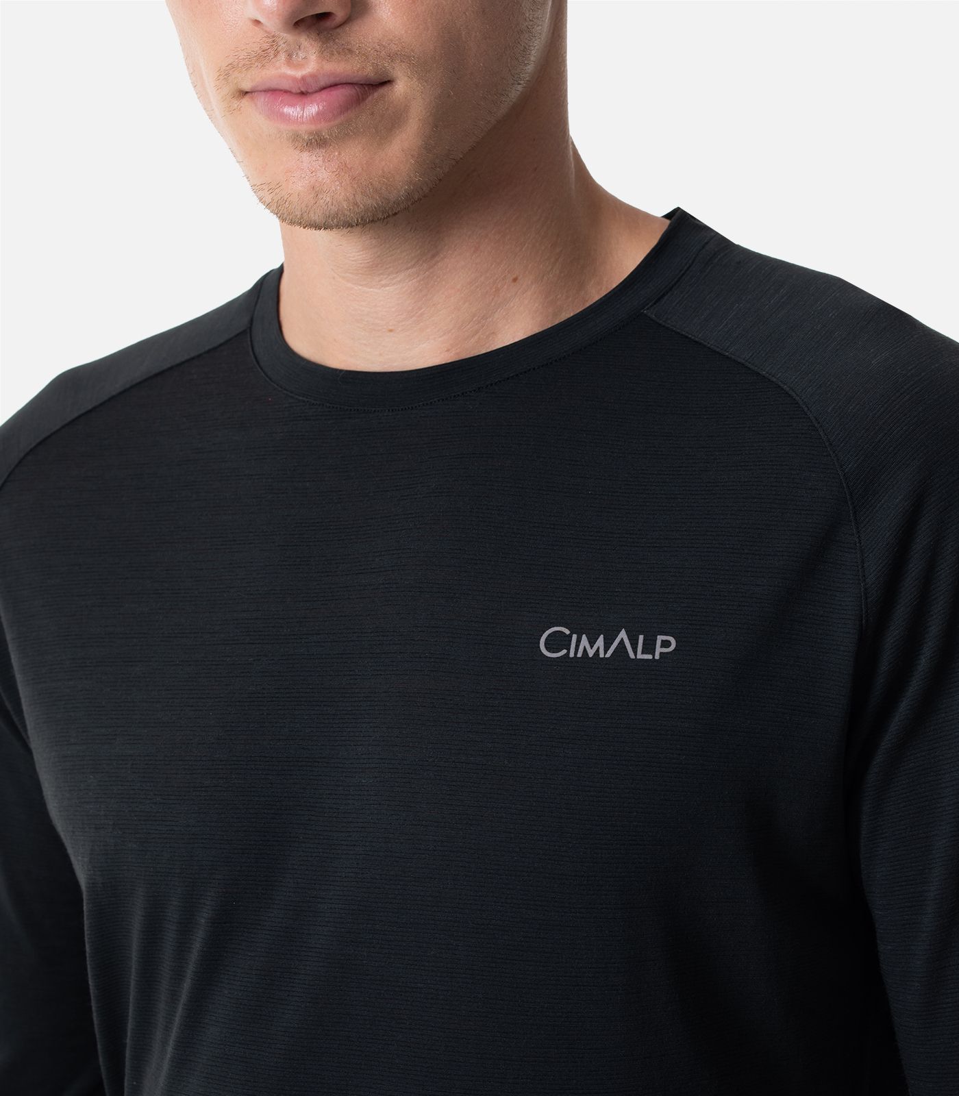T-shirt en laine mérinos manches longues