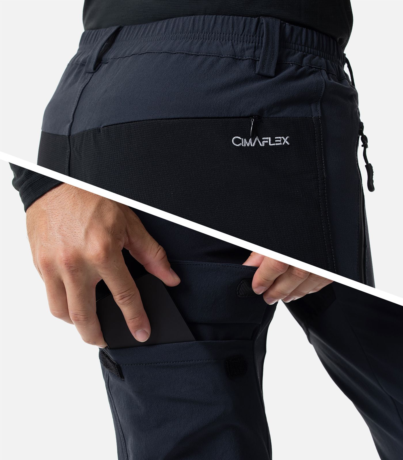 Pantalon de montagne stretch 3D-Flex + renforts Kevlar