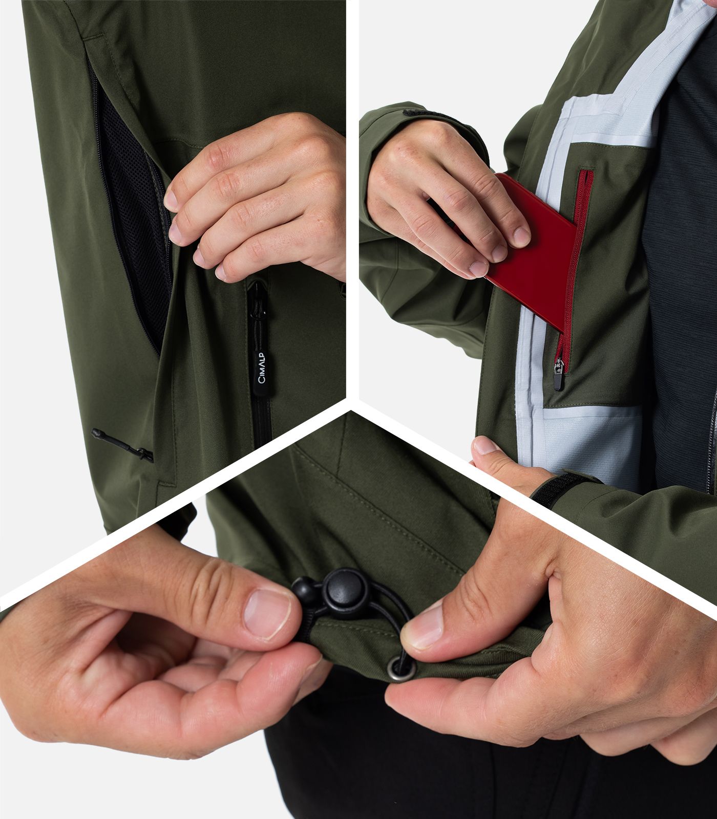 Veste de randonnée avec membrane imperméable Veste de randonnée avec membrane imperméable