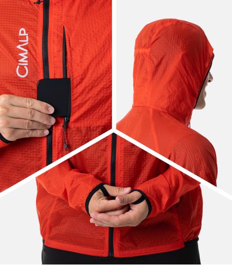 Veste coupe-vent et ultra-légère