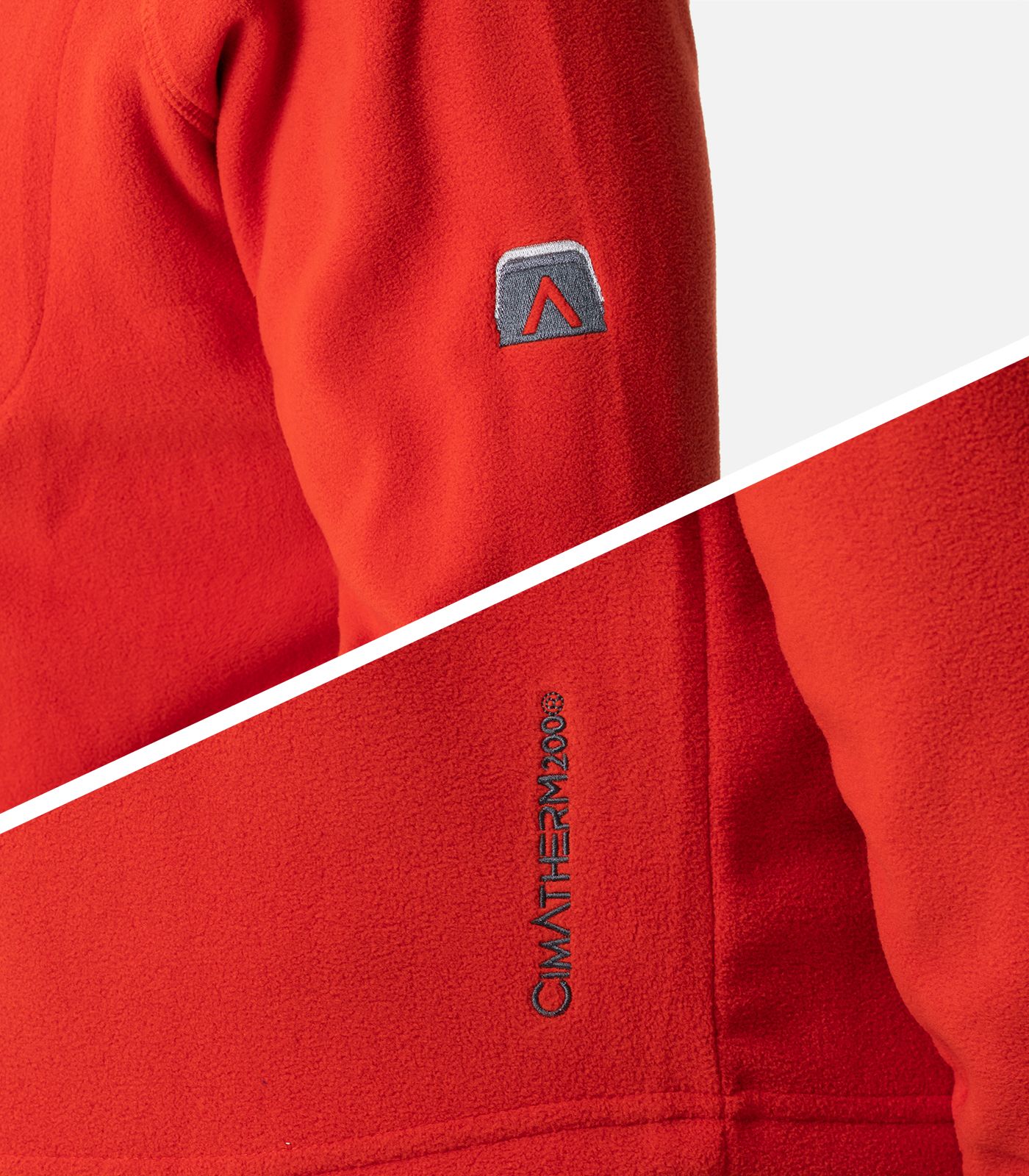 Sweat polaire 1/2 zippé chaud THERMOPOLAR® 200