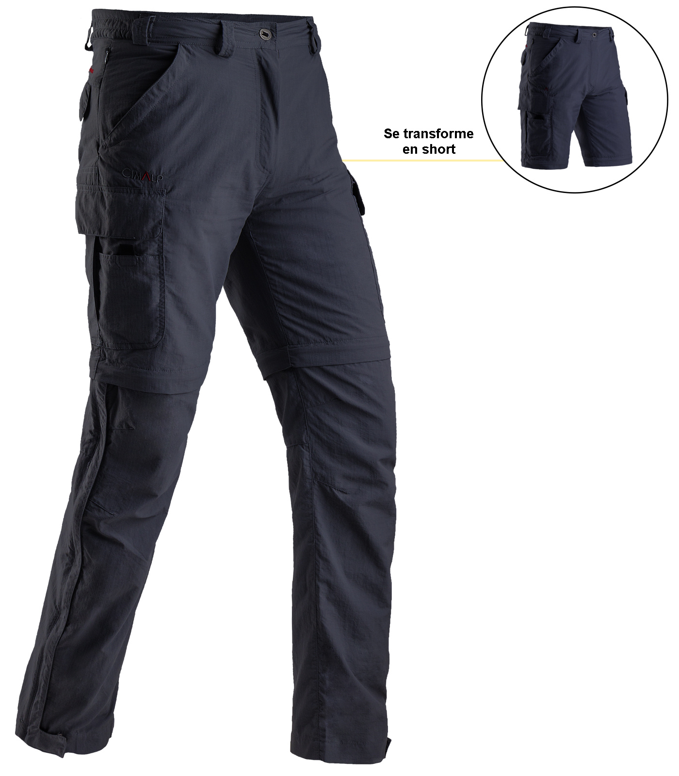 Pantalon léger transformable anti-moustiques