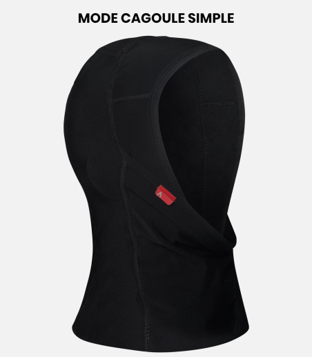 Cagoule thermique 2 en 1 compatible casque
