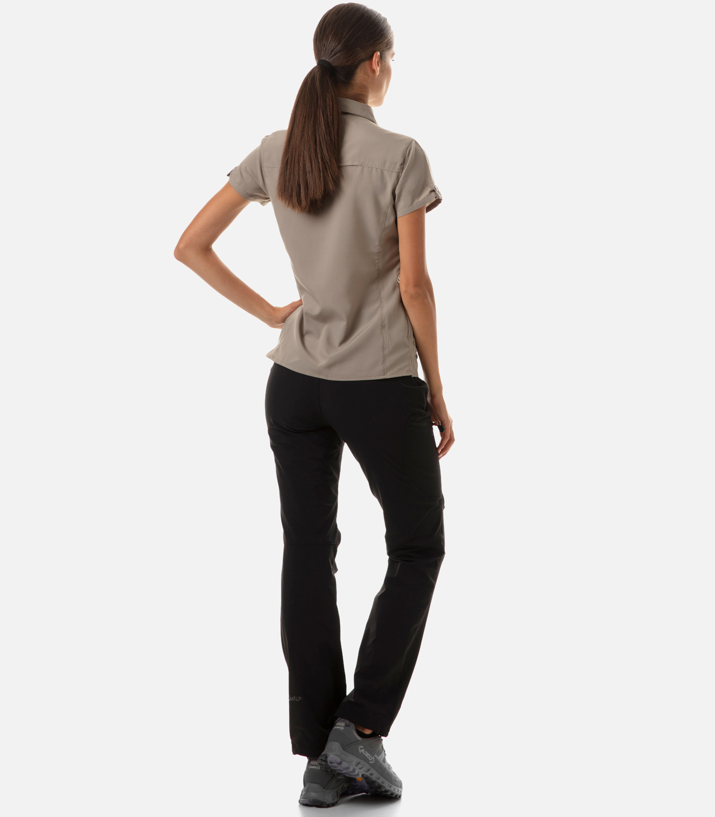 Chemise manches courtes en tissus anti-moustiques