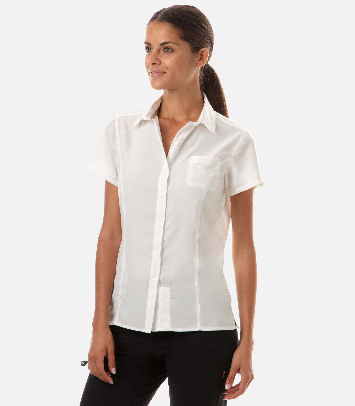 Chemise manches courtes en tissus anti-moustiques