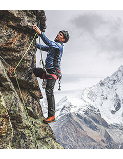 Vêtements d'escalade