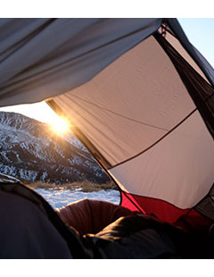 Tentes pour le bivouac en randonnée et trek